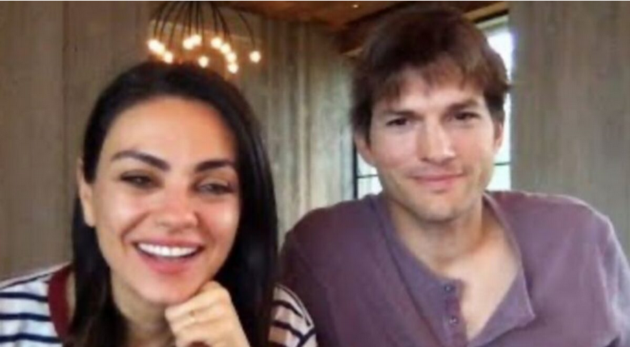 Mila Kunis And Ashton Kutcher Poke Fun At Themselves After Comments About Not Bathing Their Kids